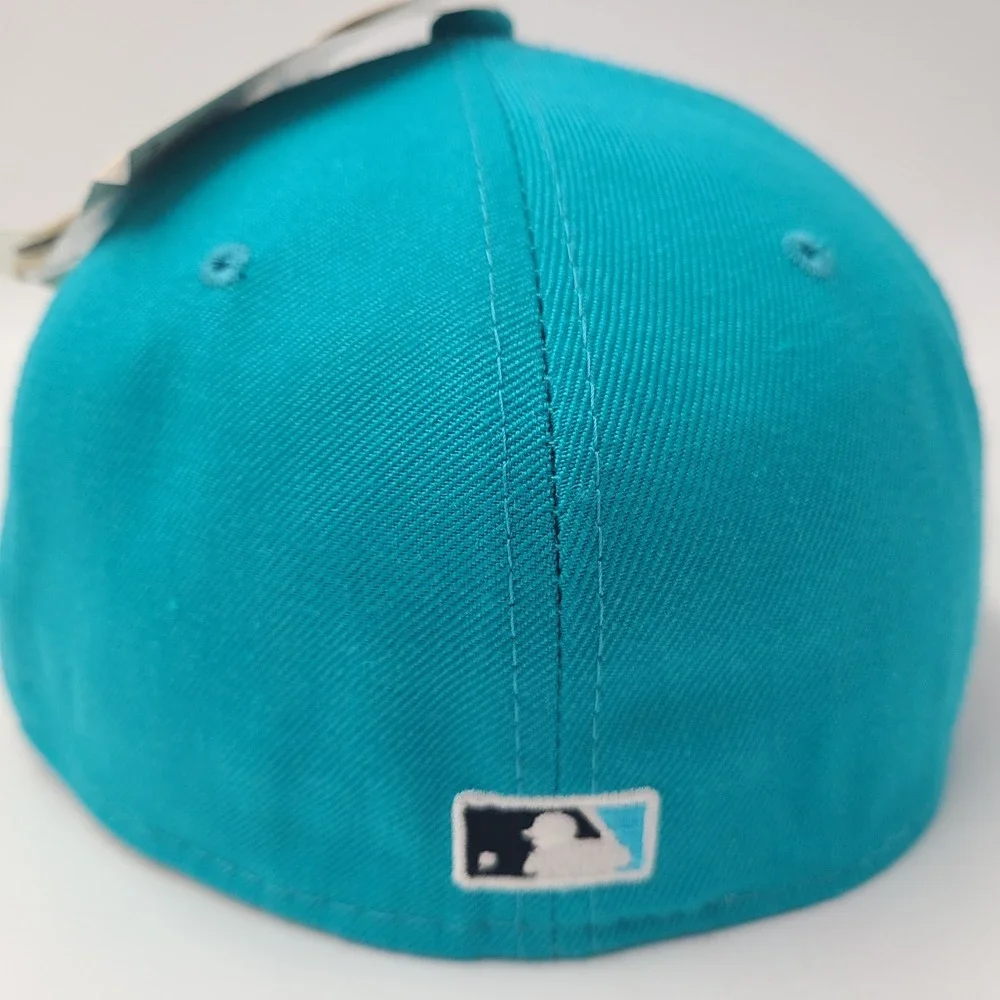 Vintage Florida Marlins Hat Fitted 6 7/8 Sports Specialties Blue MLB Wool Men